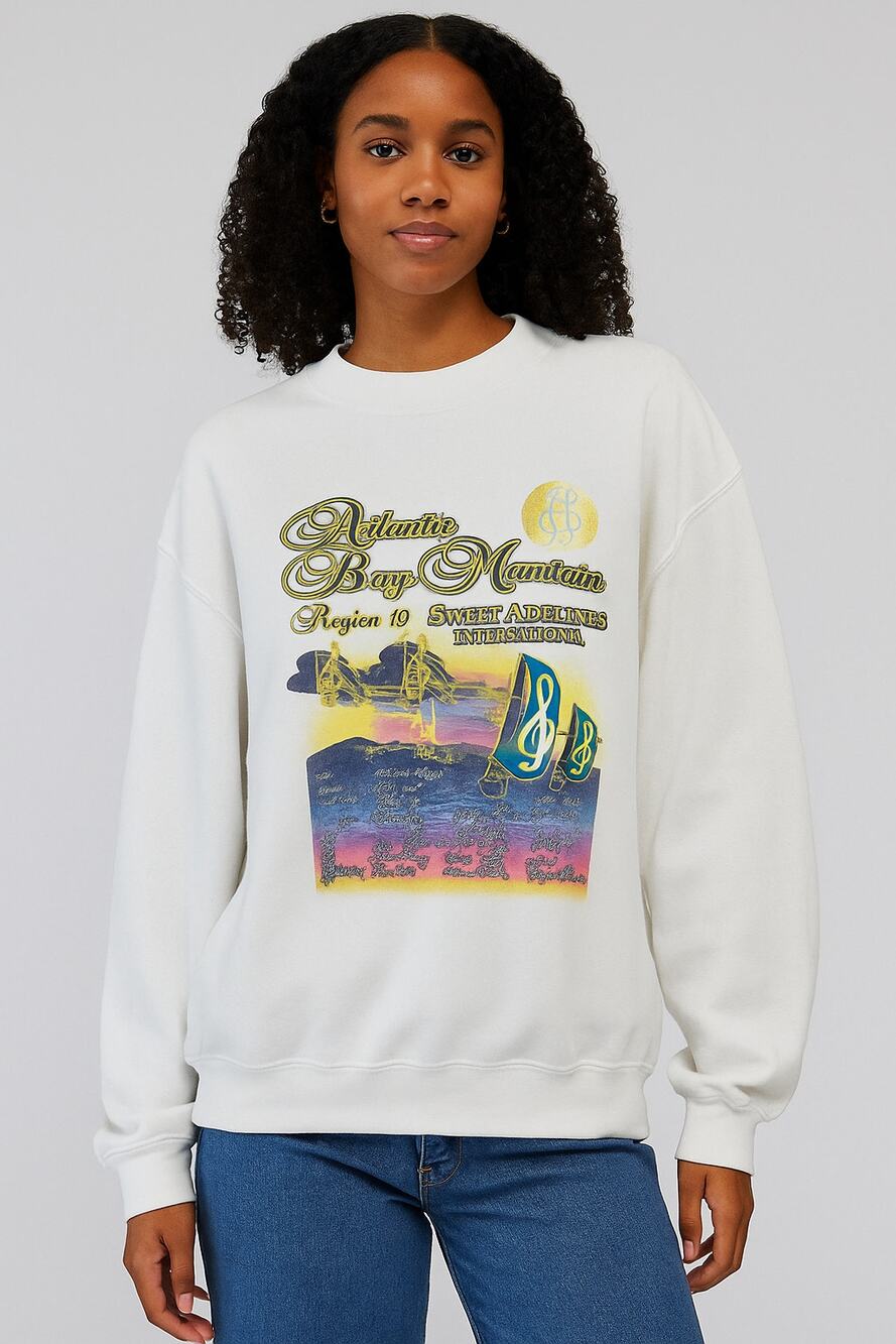 Rare VIntage XL Lee sweatshirt Sweet Adelines music festival Retro, Streetwear